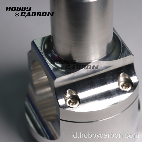 Aluminium custom cnc berputar bagian sepeda motor